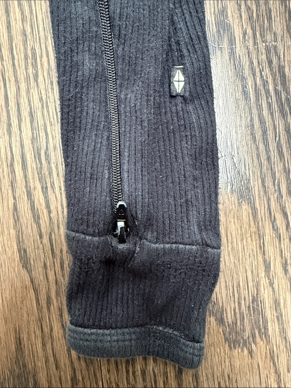 Kyte BABY Black Ribbed One-Piece - Picture 4 of 5